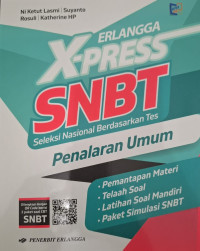 Image of ERLANGGA X-PRESS SNBT: PENALARAN UMUM