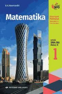 Image of MATEMATIKA PEMINATAN MA KELAS X