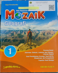 Image of MOZAIK GEOGRAFI 1 SMA/MA KELAS X WAJIB