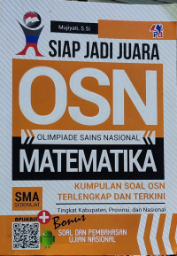 Image of OLIMPIADE SAINS NASIONAL MATEMATIKA SEDERAJAT