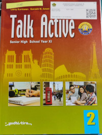 Image of TALK ACTIVE 2 ENGLISH FOR SENIOR HIGH SCHOOL GRADE XI